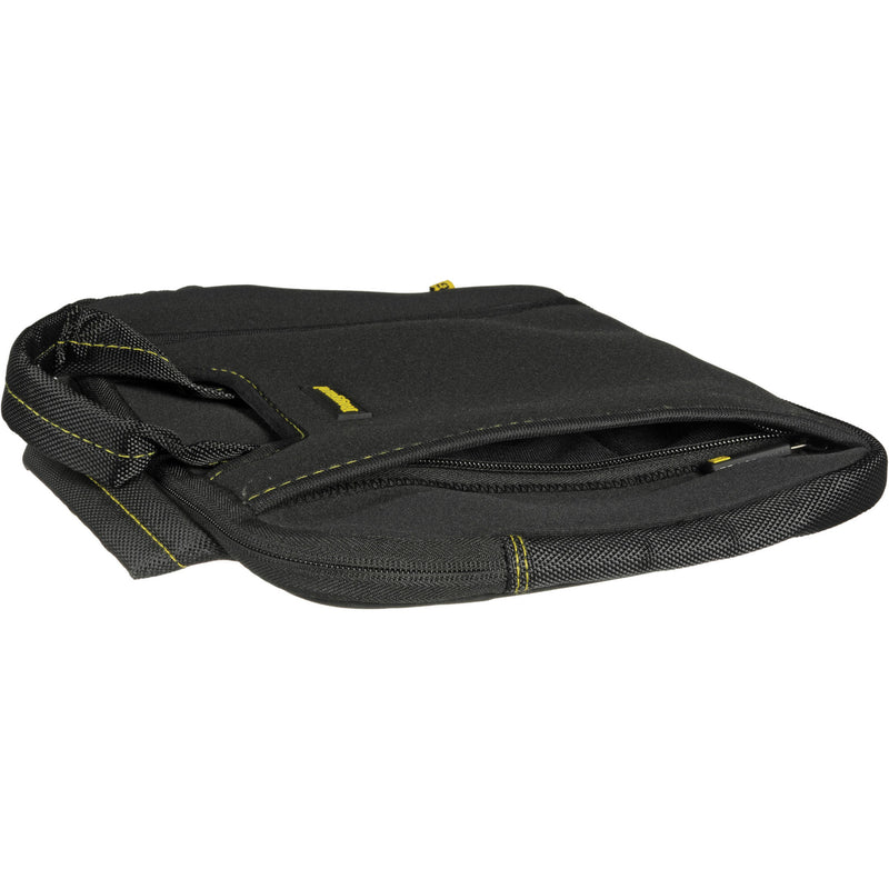 Ruggard 10" Ultra Thin Netbook Sleeve With Handles (Black/Yellow)