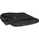 Ruggard 13" Ultra Thin Laptop Sleeve with Handles (Black/Yellow)