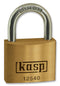 KASP SECURITY K12540D Padlock, Premium Brass, 40mm