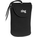 Zing Designs Camera Pouch, Medium (Black)