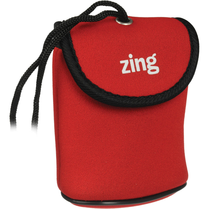 Zing Designs Camera Pouch, Medium (Red)