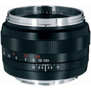 Zeiss Normal 50mm f/1.4 ZE Planar T* Manual Focus Lens for Canon EOS Cameras