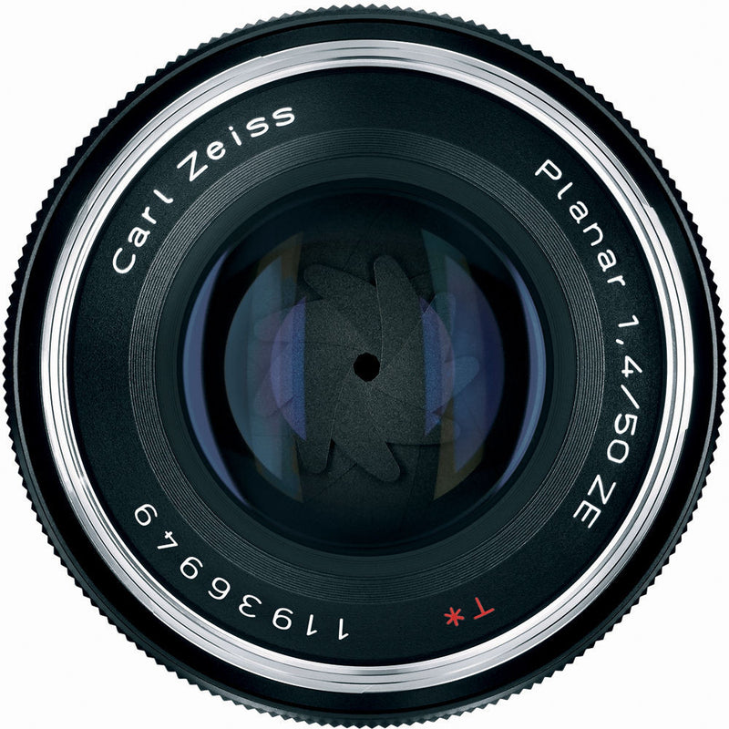 Zeiss Normal 50mm f/1.4 ZE Planar T* Manual Focus Lens for Canon EOS Cameras