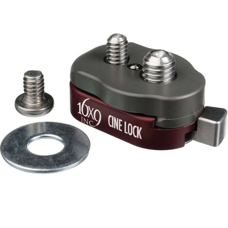 16x9 Cine Lock Quick Release Mount and ARRI 3/8"-16 Spacer Kit