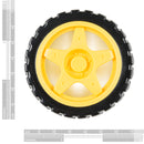 SparkFun Wheel - 65mm (Rubber Tire, Pair)