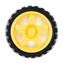 SparkFun Wheel - 65mm (Rubber Tire, Pair)