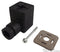 HIRSCHMANN GDM 3016 BK + GDM 3-21 EPDM Rectangular Power Connector, Cable, Screw, Receptacle, 4 Contacts, Socket