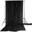 Savage Accent Muslin Background Kit (10 x 12', Black)