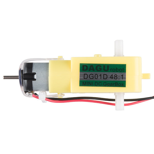 Tanotis - SparkFun Hobby Gearmotor - 200 RPM (Pair) DC/Gearmotor - 3