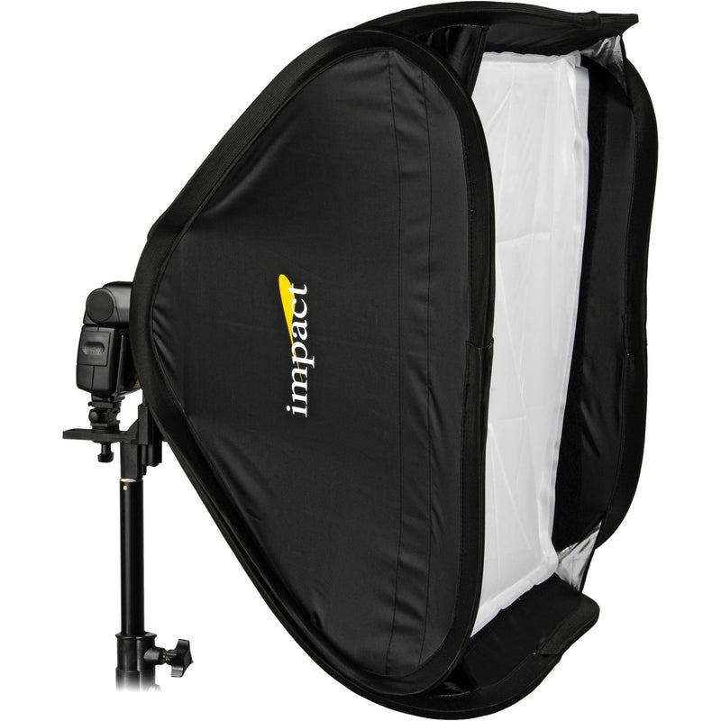 Impact Quikbox Softbox with Shoe Mount Flash Bracket (24 x 24")