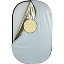 Impact 5-in-1 Collapsible Oval Reflector - 42 x 72"