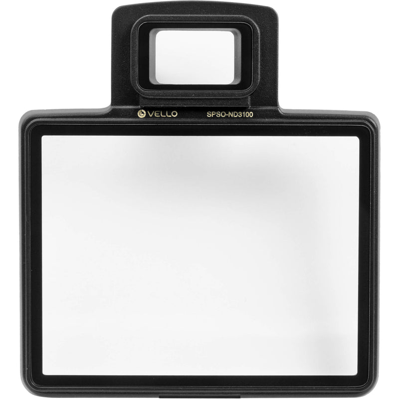 Vello Snap-On Glass LCD Screen Protector for Nikon D3100