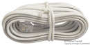 PRO SIGNAL 31040R White RJ11 to BT Plug (BT431A) Crossover Telephone Cable - 3m