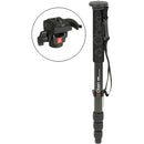 Oben CTM-2400 4-Section Carbon Fiber Monopod w/ VH-R2 Tilt Monopod Head Kit