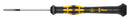 WERA 030103 2.0mm x 60mm ESD Kraftform Micro Round Blade Screwdriver for Slotted Screws