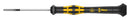 WERA 030106 3.5 x 80mm Precision Slotted Screwdriver with Anti-roll Protection and Rotating Cap