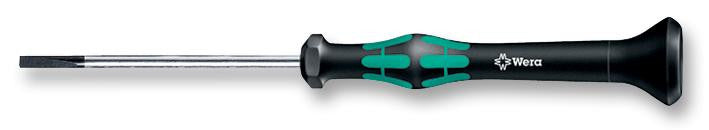 WERA 118006 2.0mm x 60mm Kraftform Micro Round Blade Screwdriver for Slotted Screws