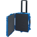HPRC 2600BAG HPRC Hard Case with Bag and Dividers (Black with Blue Handle)