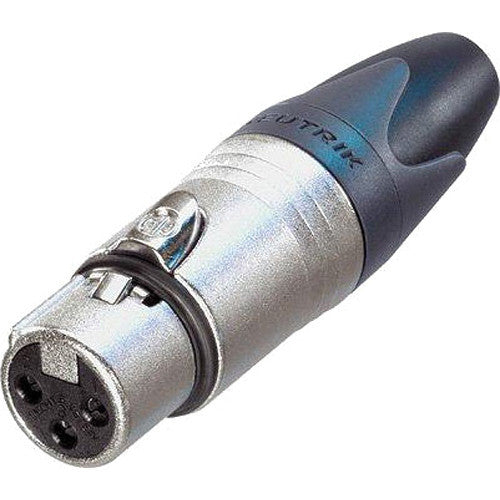 Neutrik XX Series Male and Female XLR Connectors Kit (Nickel Housing/Silver Contacts)