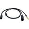 Remote Audio Duplex Box Mixer Fan Cable (Neutricon M to 1/4" TRS and XLR3M)