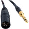 Remote Audio Duplex Box Mixer Fan Cable (Neutricon M to 1/4" TRS and XLR3M)