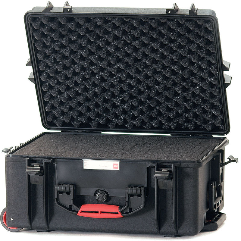 HPRC 2600WBAG HPRC Hard Case with Bag and Dividers (Black with Blue Handle)