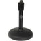 Atlas Sound DS-7E - Adjustable Round Base Desk Stand - Height: 8 - 13" (20.32 - 33.02cm) (Black)