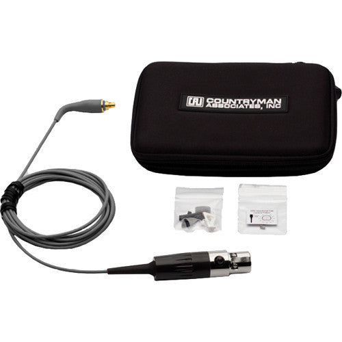 Countryman H6 Directional Microphone Headset with an SL Connector for Shure Wireless Transmitters (Green Band, Black)