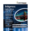 Inkpress Media Light Gloss (8.5x11" - 100 Sheets)