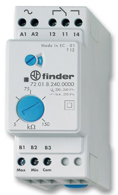 FINDER 72.01.9.024.0000 RELAY, LEVEL CONTROL, 24V