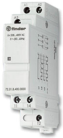 FINDER 70.61.8.400.0000 Phase Monitoring Relay, Loss, Rotation, 70 Series, SPDT, 6 A, DIN Rail, Screw, 480 V