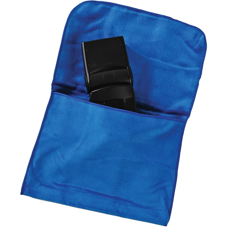 Dot Line Equipment Pouch (8.5 x 6.5", Blue)
