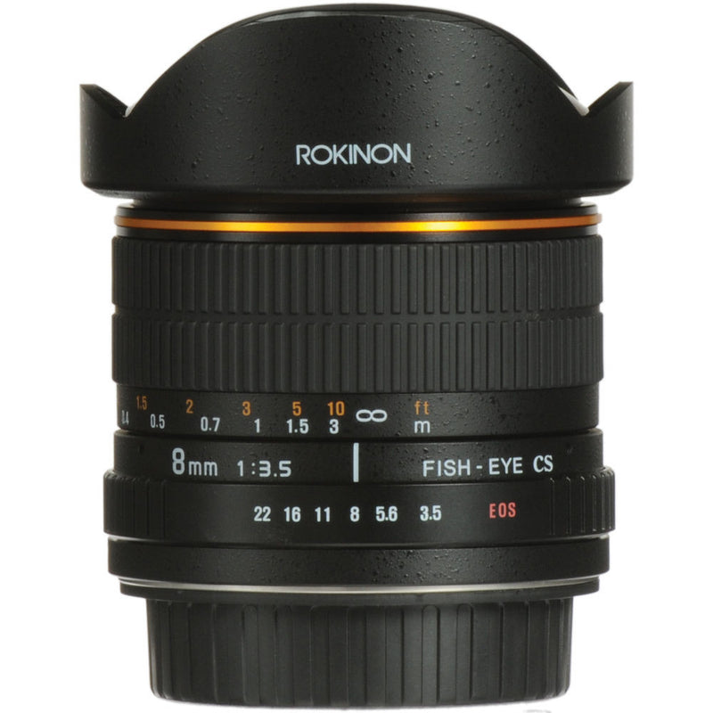 Rokinon 8mm Ultra Wide Angle f/3.5 Fisheye Lens for Canon EF Mount