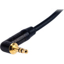 Remote Audio 3.5mm Right Angle to BNC Right Angle Cable - 18"