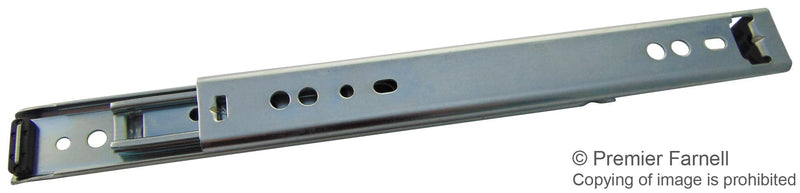 ACCURIDE DZ2601-0020 Slide, PK2, 100% Extension, Non Pivot, 200 mm, 409 mm, 16 kg