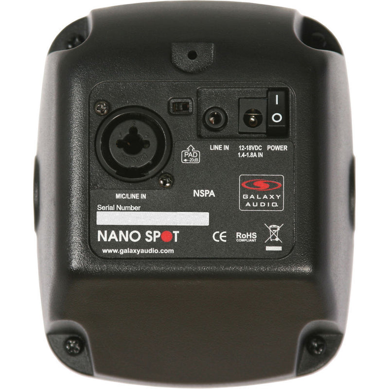 Galaxy Audio NSPA Powered Nano Spot Compact PA