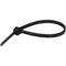 Pearstone 4" Plastic Cable Ties - Black (100-Pack)