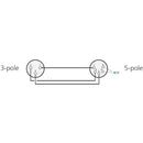 Neutrik NA3M5F 3-Pole XLR Male to 5-Pole XLR Female Adapter