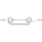 Neutrik NA3M5F 3-Pole XLR Male to 5-Pole XLR Female Adapter