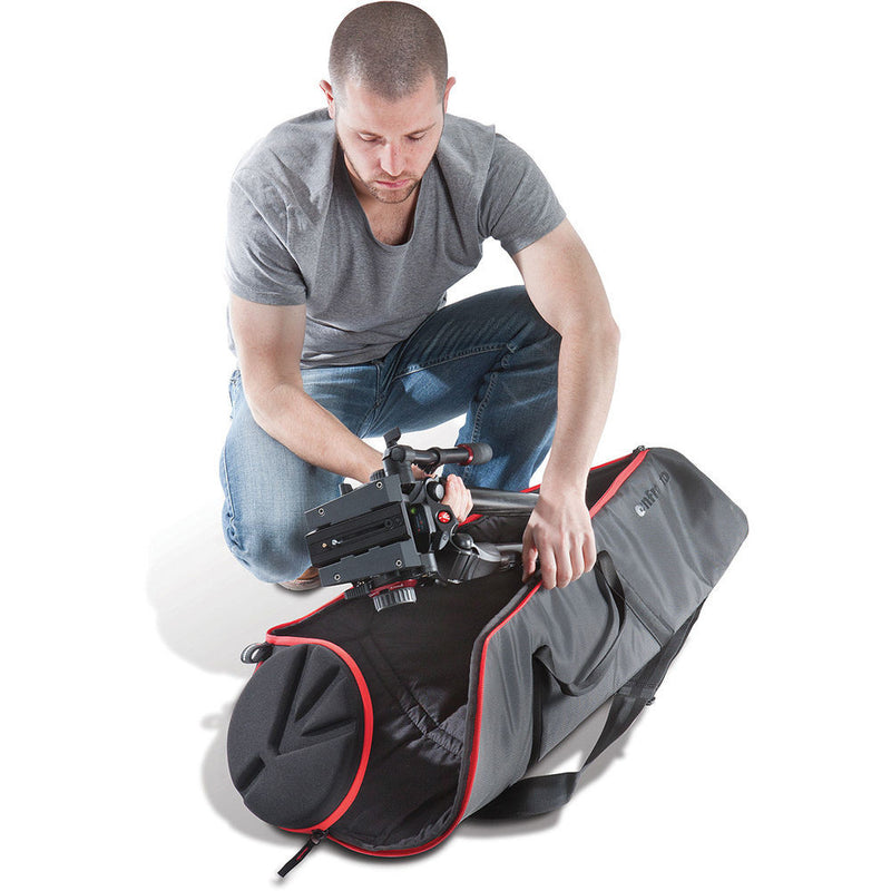 Manfrotto MBAG100PNHD Tripod Bag Padded 100CM (Black/Red Trim)