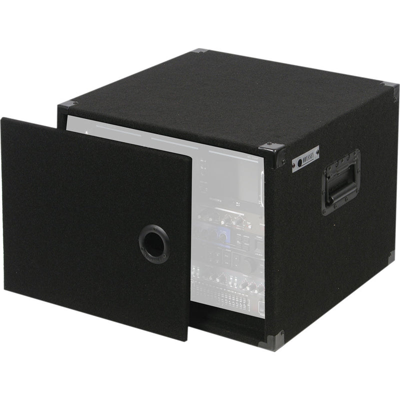 Odyssey CRE08 Carpeted Econo Rack Case (Black)