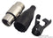AMPHENOL AC3F XLR Audio Connector, 3 Contacts, Socket, Cable Mount, Tin Plated Contacts, Metal Body, AC Series