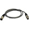 PSC 4-Pin XLR Male to 4-Pin XLR Female Power Cable (4')