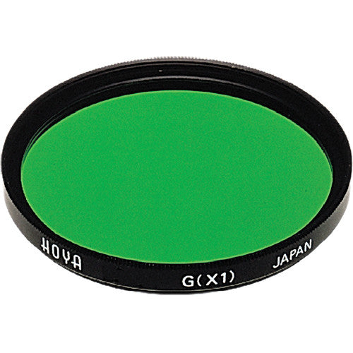 Hoya 82mm Green X1 (HMC) Multi-Coated Glass Filter for Black & White Film