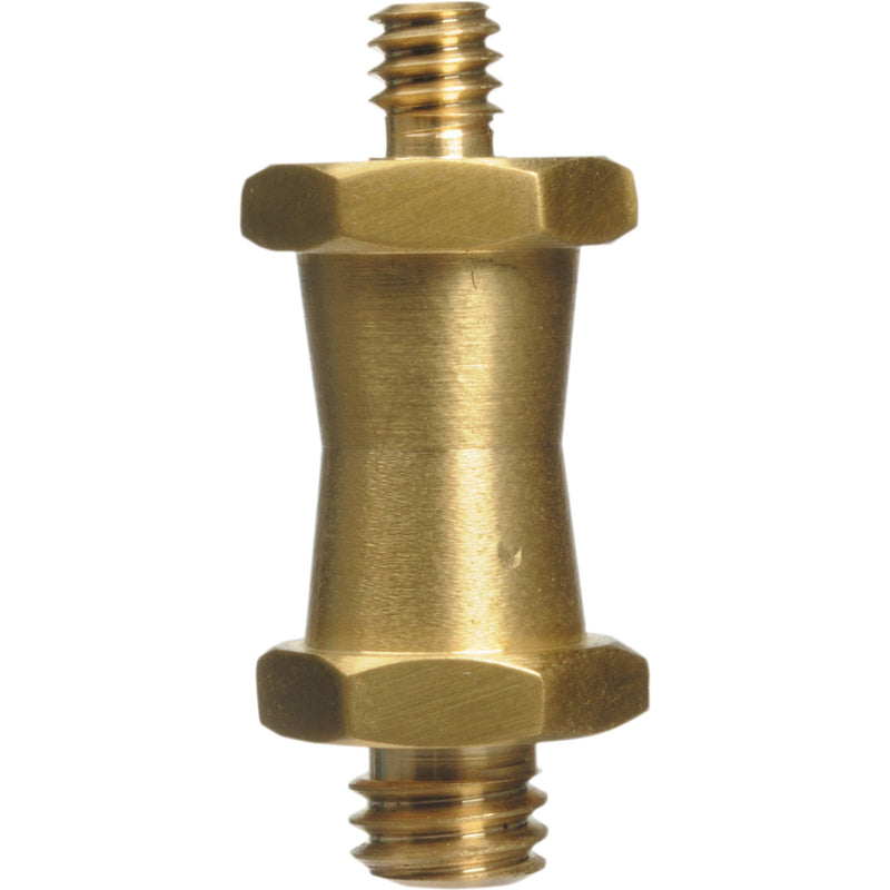 Impact Short Double Male Stud for Super Clamps with 1/4"-20 & 3/8" Threads