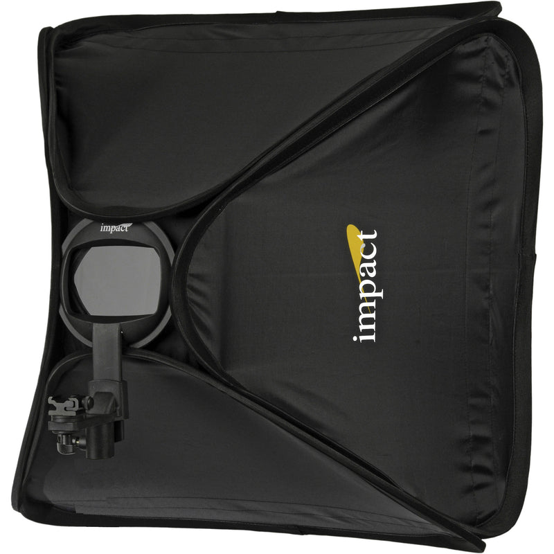 Impact Quikbox Softbox with Shoe Mount Flash Bracket (24 x 24")