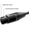 Kopul Premium Performance 3000 Series XLR M to XLR F Microphone Cable - 100' (30.5 m), Black