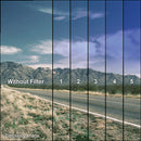 Tiffen 6 x 6" 1 Cool Blue Hard-Edge Graduated Filter