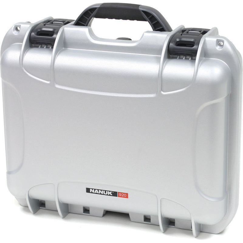 Nanuk 920 Case with Padded Dividers (Silver)