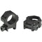 Weaver 4-Hole Tactical 1" Picatinny Mounting Rings (X-High, Matte)